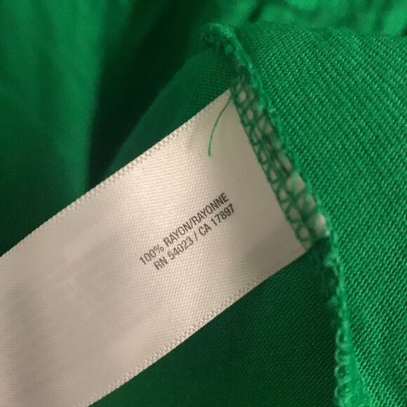 Old navy green maternity dress large - Picture 5 of 5